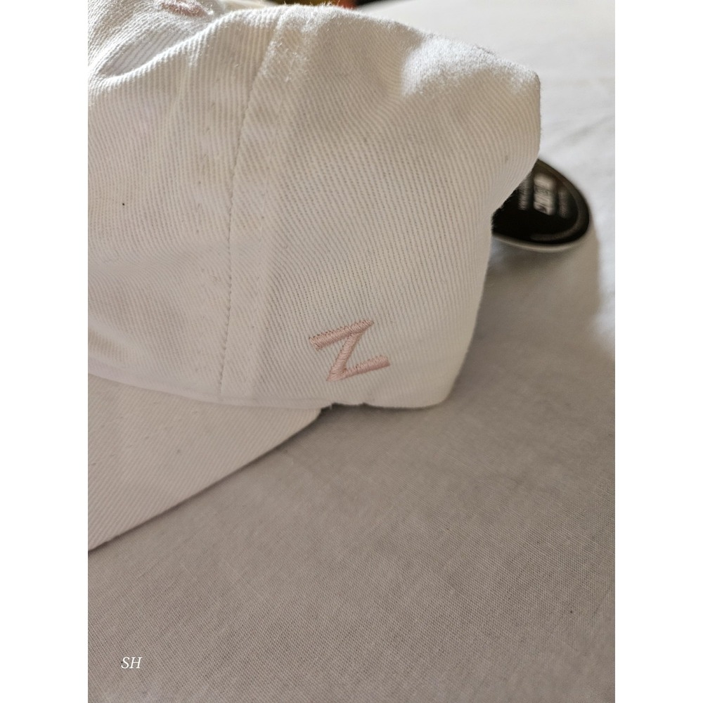 NWT Zephyr MCWS Men's College World Series White Pink Adjustable Hat Cap NCAA - Picture 5 of 7
